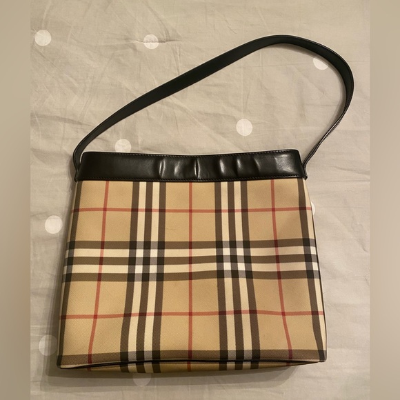 Burberry Coated Canvas Shoulder Bag - Picture 3 of 8
